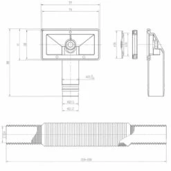 2x 90mm Brushed Copper Waste& Overflow For Astini, RAK, Rangemaster Ceramic Sink -Household Goods Shop 2x 90mm brushed copper waste overflow for astini rak rangemaster ceramic sink p56182 289247 image