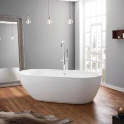 April Gloss Contemporary Freestanding Bath Tub 74001-1800A