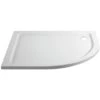 Aquadart Anti-Slip White Offset Quadrant Shower Tray RH 900x760mm ASP-9076Q-R