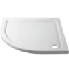 Aquadart Anti-Slip White Quadrant Shower Tray 800mm ASP-8080Q