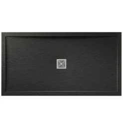 Aquadart Aqualavo Black Slate Effect Tray 1500x700mm AQ565/999