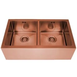 Astini Belfast 800 2.0 Bowl Copper Brushed Stainless Steel Kitchen Sink & Waste 6 Astini Belfast 800 2.0 Bowl Copper Brushed Stainless Steel Kitchen Sink & Waste -Household Goods Shop astini belfast 800 2 0 bowl copper brushed stainless steel kitchen sink waste p33739 165252 image