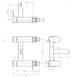 Astini Comet Chrome Bathroom Basin & Bath Mixer Tap Pack Set -Household Goods Shop astini comet chrome bathroom basin bath mixer tap pack set p52422 237762 image