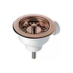Astini Desire 100 1 Bowl White Ceramic Kitchen Sink, Copper Waste & Colonial Tap -Household Goods Shop astini desire 100 1 bowl white ceramic kitchen sink copper waste colonial tap p63518 282331 image