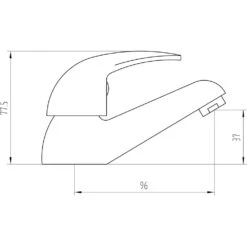 Astini Holly Chrome Twin Basin & Bath Tap Pack Set -Household Goods Shop astini holly chrome twin basin bath tap pack set p52449 237894 image