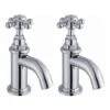 Astini Old Traditional Chrome Hot And Cold Bath Taps V003
