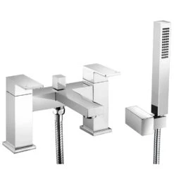 Astini Opah Chrome Wall Mounted Basin & Bath Shower Mixer Tap Pack Set -Household Goods Shop astini opah chrome wall mounted basin bath shower mixer tap pack set p52470 237997 image