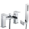 Astini Straight Waterfall Chrome Bath Shower Mixer Tap