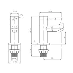 Featured Products -Household Goods Shop astini swift chrome twin bath taps p47922 225391 image