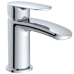 Astini Tapir Chrome Mono Bathroom Basin Tap & Slotted Waste