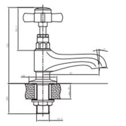 Featured Products -Household Goods Shop astini tenby cross traditional chrome hot and cold bath taps tis5011 p61446 264390 image
