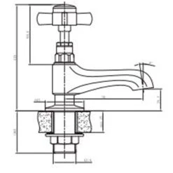 Featured Products -Household Goods Shop astini tenby cross traditional chrome hot and cold bath taps tis5012 p61447 264392 image