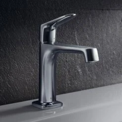 AXOR Citterio M Single Lever Basin Mixer Tap 100 With Pop-Up Waste