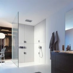 AXOR Shower Solutions Concealed Thermostatic Module Square Valve With 3 Outlets -Household Goods Shop axor shower solutions concealed thermostatic module square valve with 3 outlets p34092 166254 image