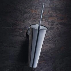 AXOR Starck Chrome Toilet Brush Holder Wall Mounted