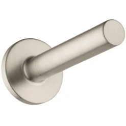 AXOR Uno Brushed Nickel Toilet Roll Holder Without Cover