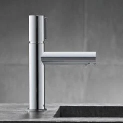 AXOR Uno Chrome Basin Mixer Tap Select 110 Without Waste