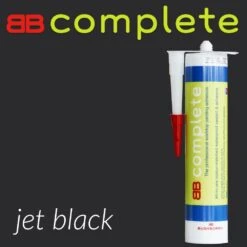 Bushboard Complete 290ml Jet Black Colour Match Worktop Adhesive & Sealant