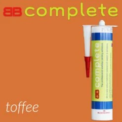 Bushboard Complete 290ml Toffee Colour Match Worktop Adhesive & Sealant