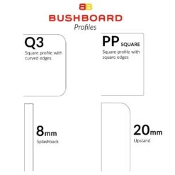 Bushboard Options 3000x100x20mm Ultramatt Pitch Pine Kitchen Upstand 10 Bushboard Options 3000x100x20mm Ultramatt Pitch Pine Kitchen Upstand -Household Goods Shop bushboard options 3000x100x20mm ultramatt pitch pine kitchen upstand p32171 214364 image