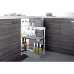 Caple 300mm Base Left Hand Pull-out Organiser ISBPU300L2