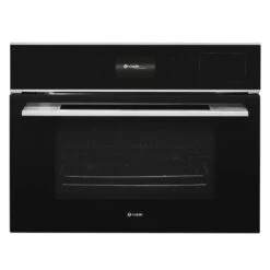 Caple 45cm Sense Built-In Combination Black Glass Microwave CMS260