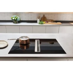 Caple 58cm Induction Downdraft Black Glass Extractor DD940BK -Household Goods Shop caple 58cm induction downdraft black glass extractor dd940bk p31652 165401 image