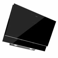 Caple 90cm Black Glass Atara Wall Hood ATA900