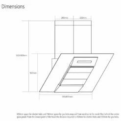 Household Goods Shop -Household Goods Shop caple 90cm stainless steel spirit wall chimney hood sp912ss p34864 169143 image