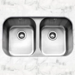 Caple Form 3636 2.0 Bowl Satin Stainless Steel Kitchen Sink FORM3636