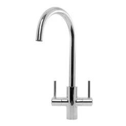 Caple Lamar Chrome Dual Lever Kitchen Sink Mixer Tap LAM/CH