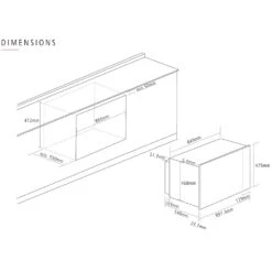 Caple Sense Electric 95L Black Glass Single Oven C2902 11 Caple Sense Electric 95L Black Glass Single Oven C2902 -Household Goods Shop caple sense electric 95l black glass single oven c2902 p35737 174976 image