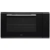 Caple Sense Electric 95L Black Glass Single Oven C2902