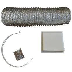 CDA 150mm X 1m Flexible Ducting Kit AED610