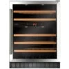 CDA 600mm Stainless Steel Freestanding Under Counter Wine Cooler FWC604SS