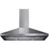 CDA 90cm Chimney Extractor Hood - Stainless Steel ECH91SS