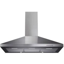 CDA 90cm Chimney Extractor Hood - Stainless Steel ECH91SS