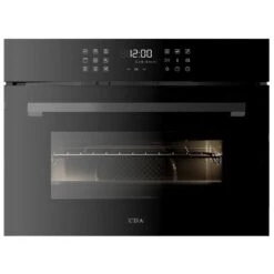 CDA Black Compact Combination Oven With Full Touch Control VK903BL