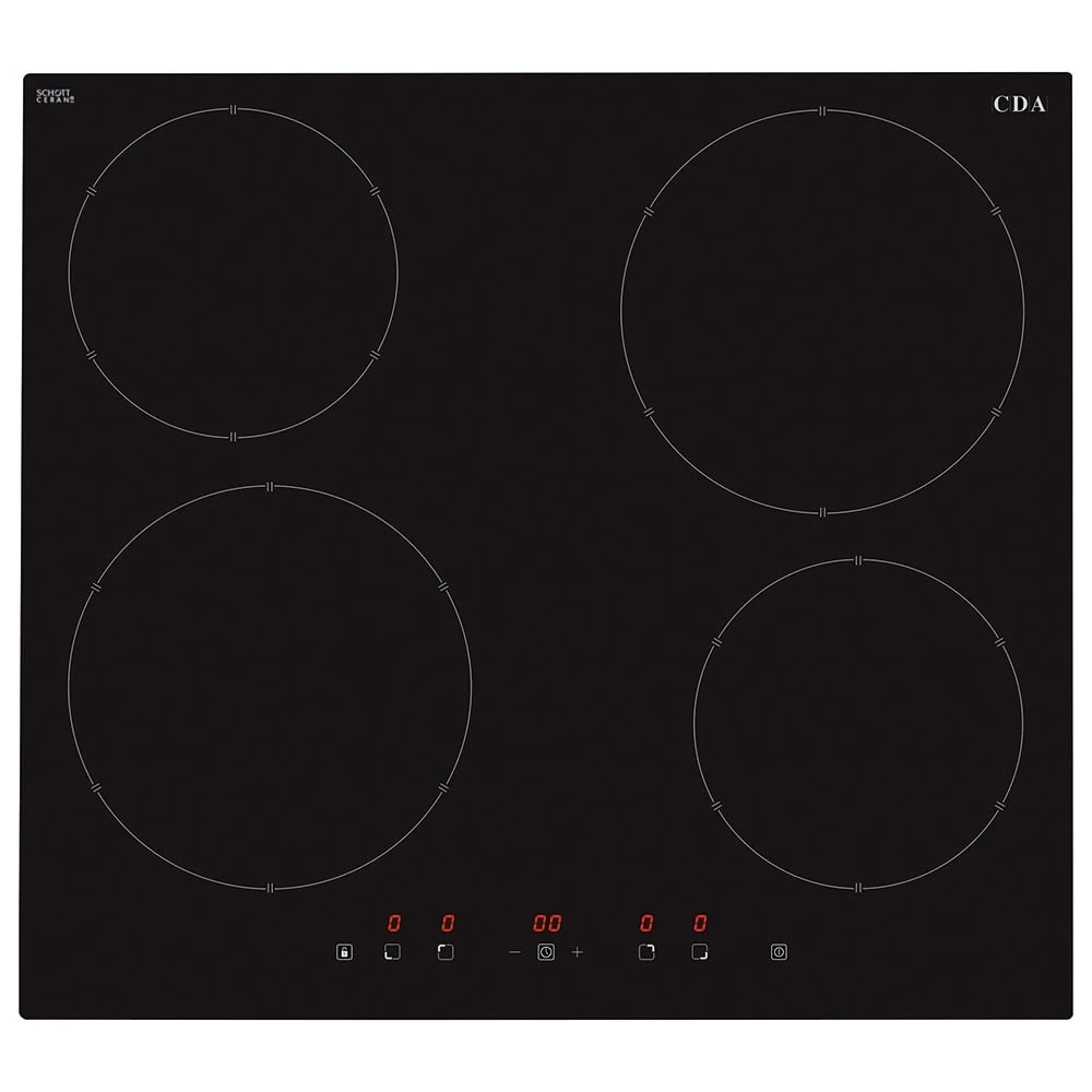 CDA Four Zone Induction Hob HN6111FR 1 CDA Four Zone Induction Hob HN6111FR