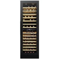 CDA Freestanding Black Full Height Wine Cooler With Dual Temperature Zones FWC881BL