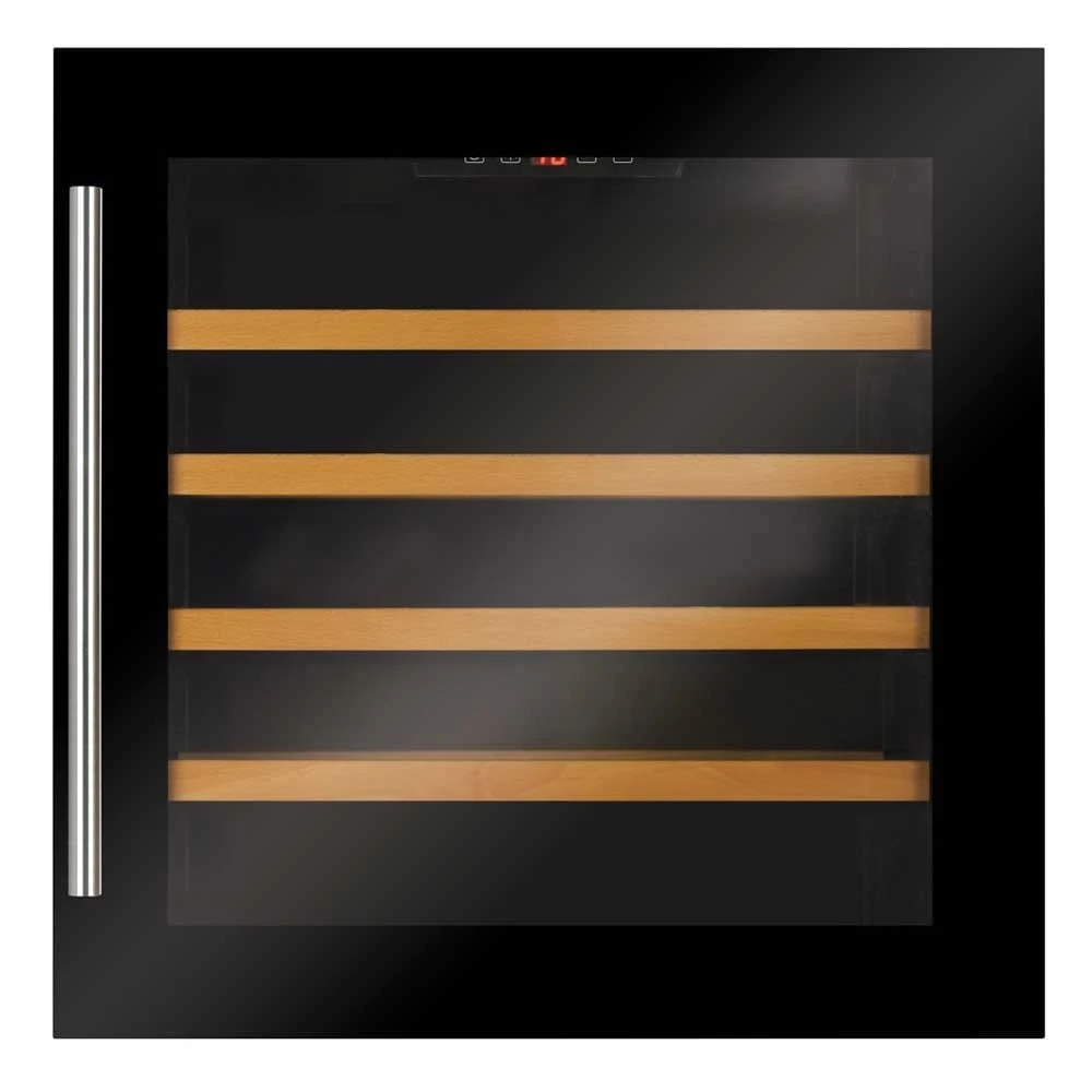 CDA Fully Integrated Wine Cooler Compact Single Zone Black FWV601BL 1 CDA Fully Integrated Wine Cooler Compact Single Zone Black FWV601BL