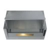 CDA Integrated Hood, 600mm Wide 3 Speed - Metallic Silver EIN60SI