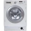 CDA Integrated White Washing Machine With 6kg Wash Load 1200 Spin Speed CI361