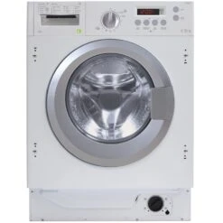 CDA Integrated White Washing Machine With 6kg Wash Load 1200 Spin Speed CI361