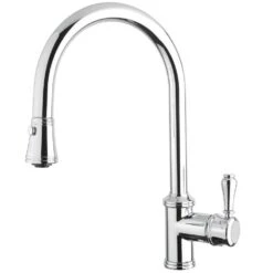 Chambord Augustin Chrome Single Lever Pullout Rinse Kitchen Sink Mixer Tap