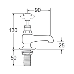 Featured Products -Household Goods Shop deva coronation chrome bathroom bath mixer taps cr20 p2196 16275 image
