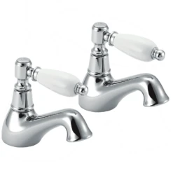 Deva Georgian Chrome Bathroom Bath Taps GE02