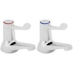 Featured Products 20 Deva Lever Action Chrome Bath Taps DLT102