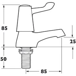 Featured Products -Household Goods Shop deva lever action chrome bath taps dlt102 p11265 178100 image