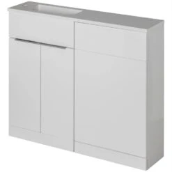 Elation Combination Gloss White P/Straight WC Unit 29136N/000